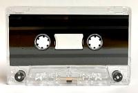 C-13 Clear Audio Cassettes with Graphite Liners