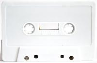 C-75 White Sonic Audio Cassettes with Vintage Super Ferro Music Grade Tape