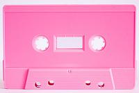 C-84 TONR Pink SW (tabs-out) loaded with hi-fi tape