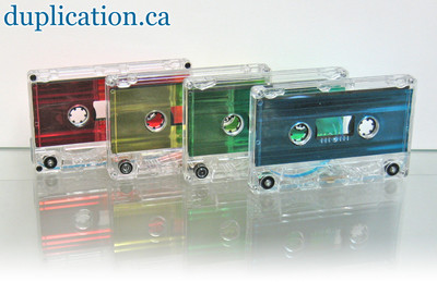 sélection de couleur pour cassettes audio