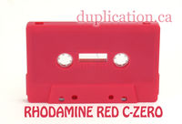 rhodamine red audio cassette
