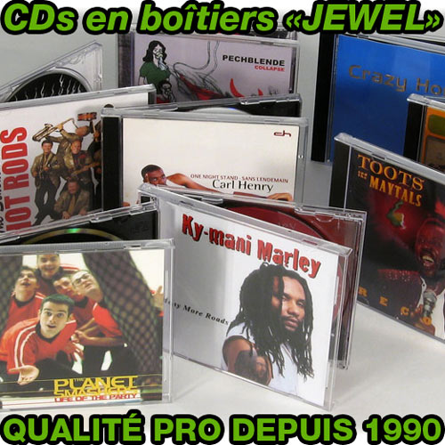CD Jewel Box Samples
