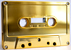 24K Gold Plated cassette shell