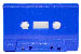 Electric Blue cassette shell