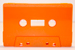 Orange Sonic cassette shell