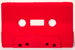 Red Sonic cassette shell