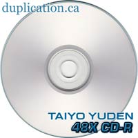 Taiyo Yuden CD-R Silver inkjet