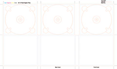 6 panel digipak for 3 discs